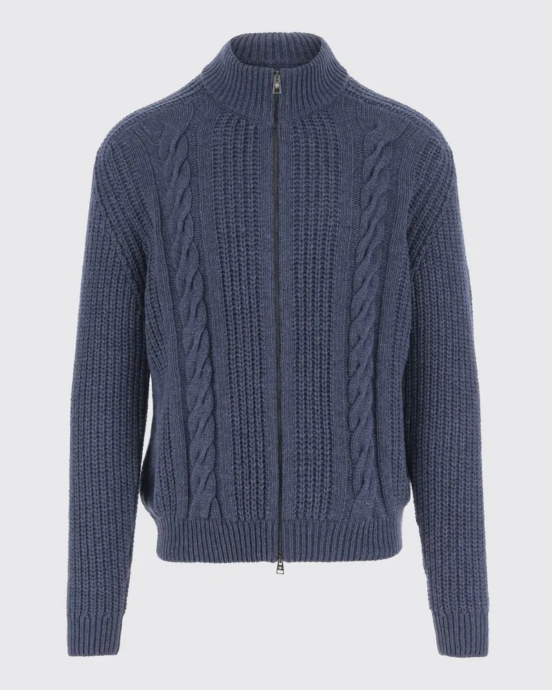 Tagliatore Pullover herren Blau