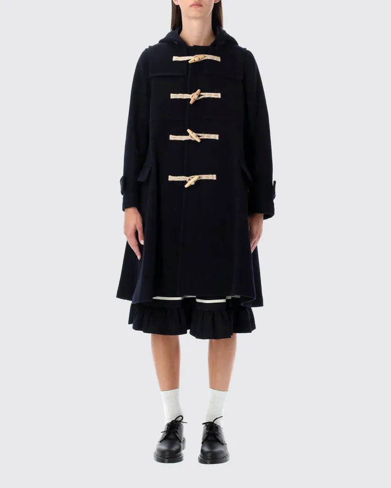Comme des Garçons Mantel damen Blau