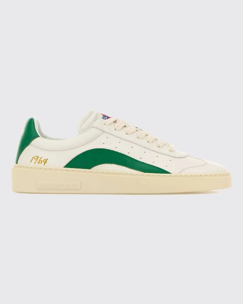 Dsquared2 Rider Sneakers aus Leder Weiss