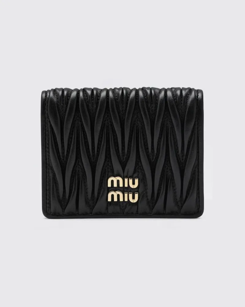 Miu Miu Geldbörse damen Schwarz