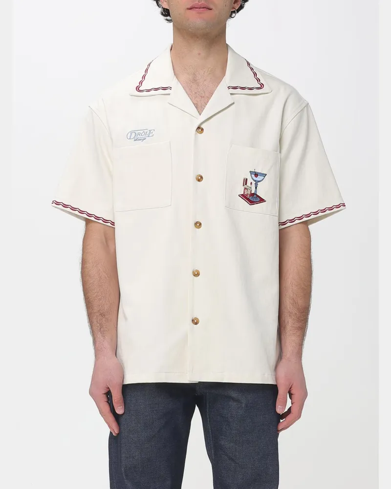 Drôle de Monsieur Pullover herren Weiß