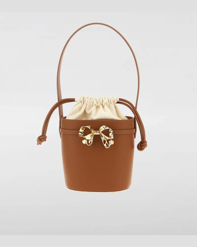 Self-Portrait Schultertasche damen Braun