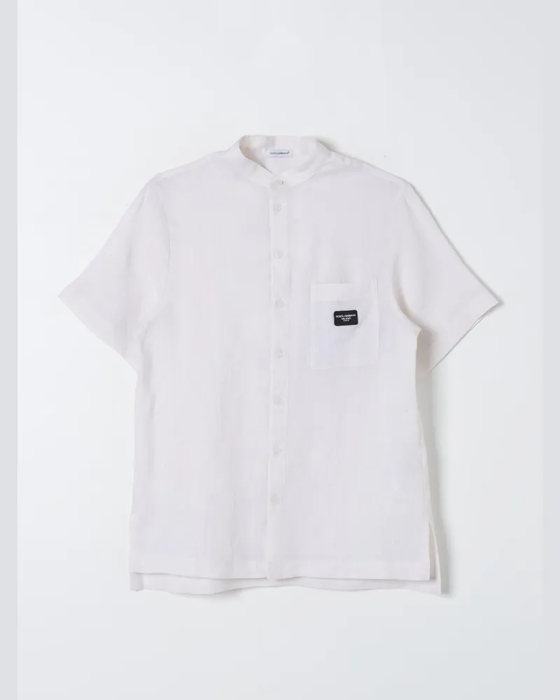 Dolce & Gabbana Hemd kinder Dolce & Gabbana Beige