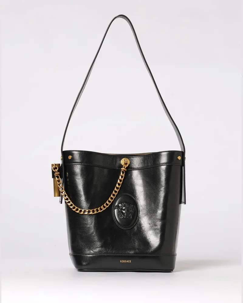 Versace Schultertasche damen Schwarz