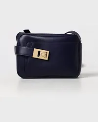 Ferragamo Schultertasche Blau