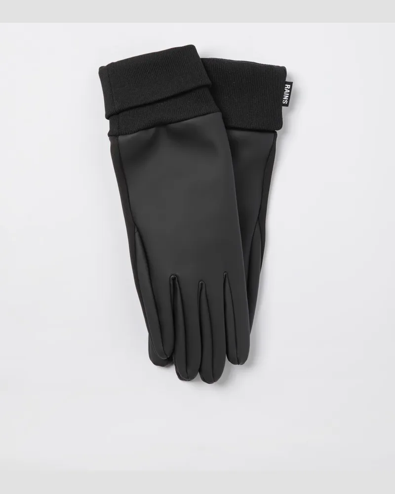 RAINS Handschuhe herren Schwarz