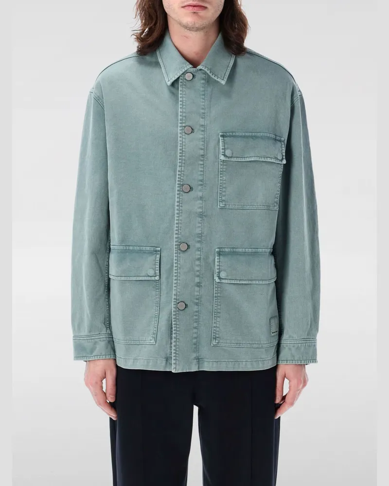 Emporio Armani Jacke herren Blau