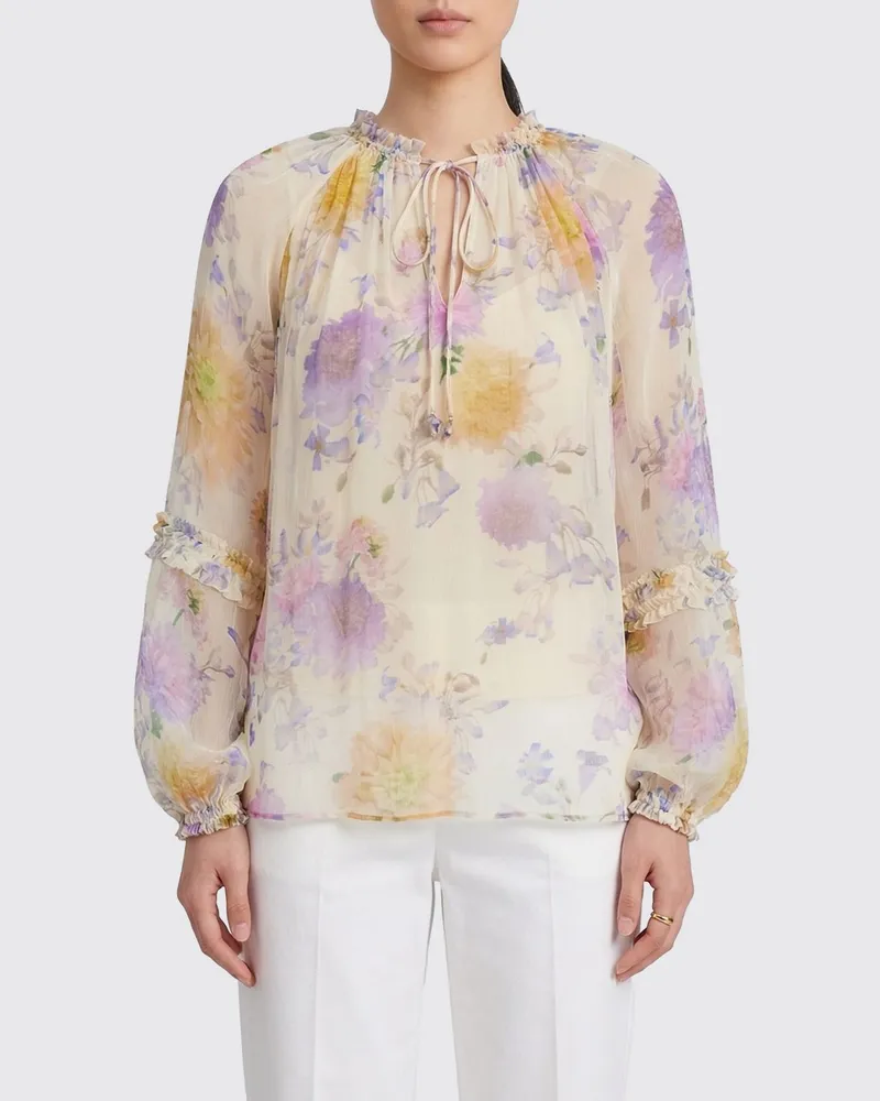 Zimmermann Hemdbluse damen Beige