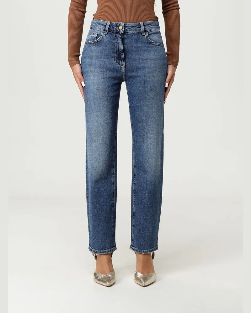 Elisabetta Franchi Jeans damen Blau