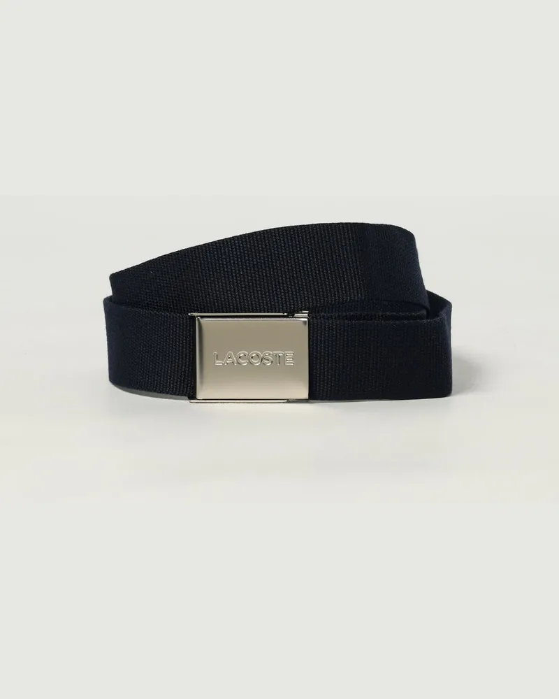Lacoste Grtel herren Blau