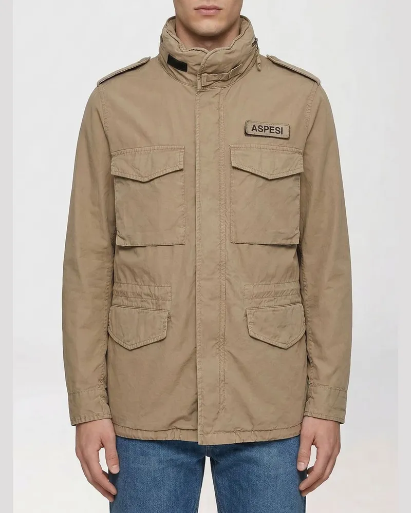 ASPESI Jacke herren Beige