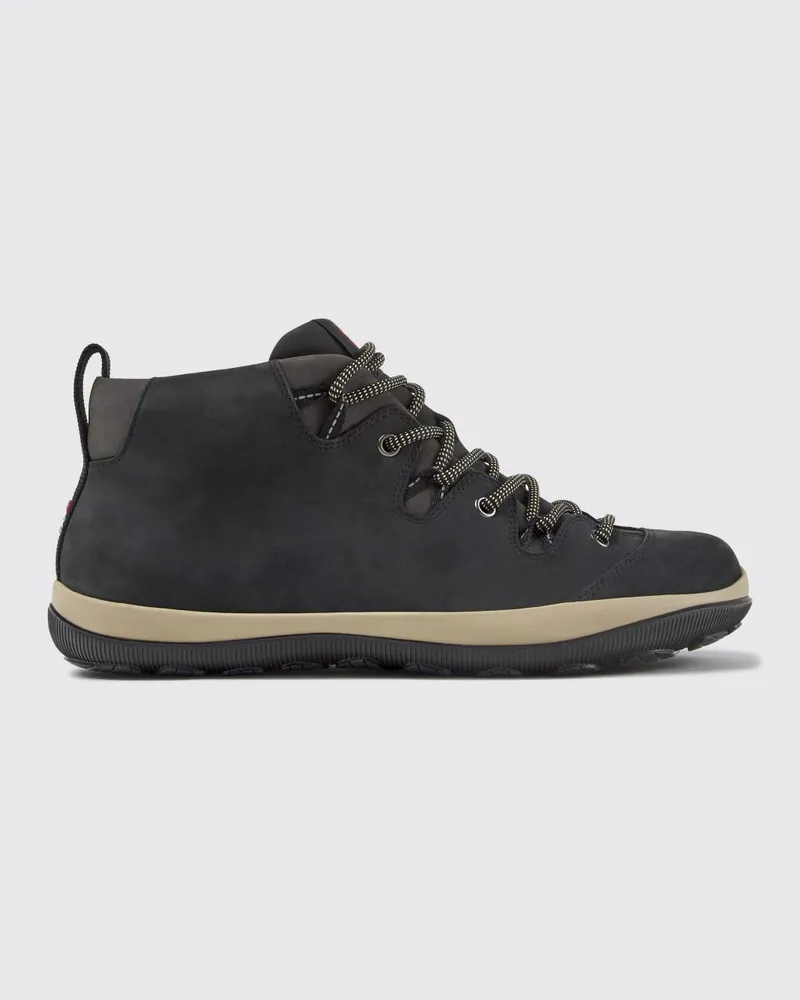 Camper Peu Pista GM Outdoor-Stiefeletten aus Nubuk und Gore-Tex Schwarz