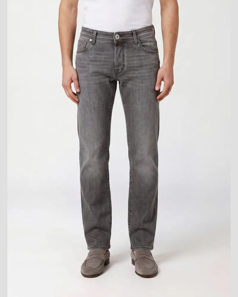 Jacob Cohën Skinny Jeans mit mittlerer Leibhöhe aus Stretch-Baumwolldenim Schwarz
