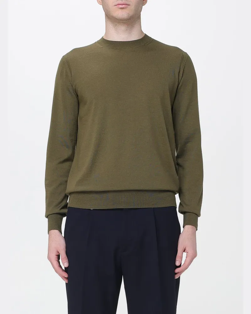 Paolo Pecora Milano Pullover herren Kaki