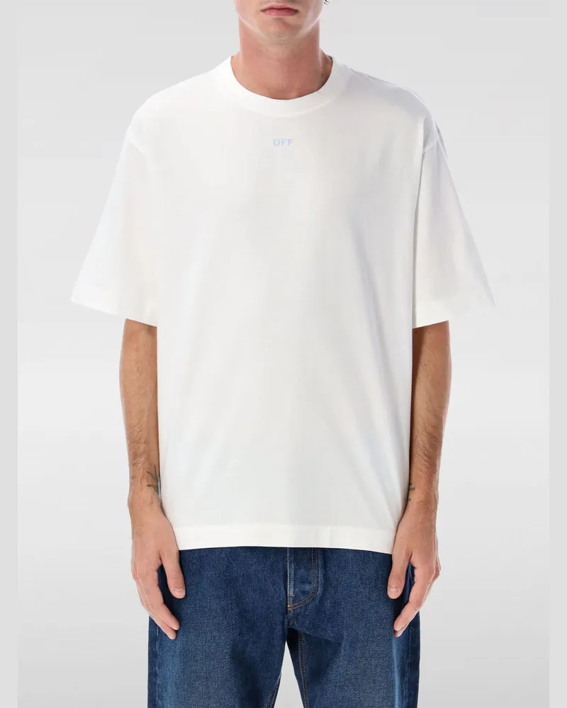 OFF-WHITE T-shirt herren Weiß