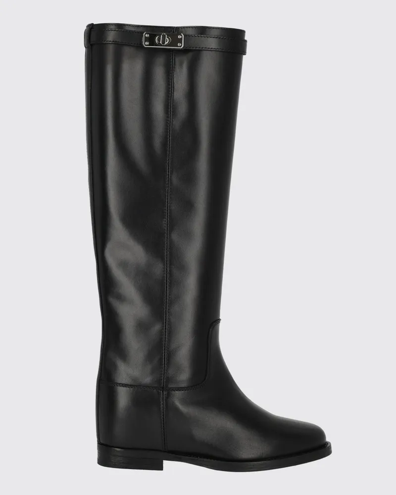 Via Roma 15 Stiefel damen Schwarz