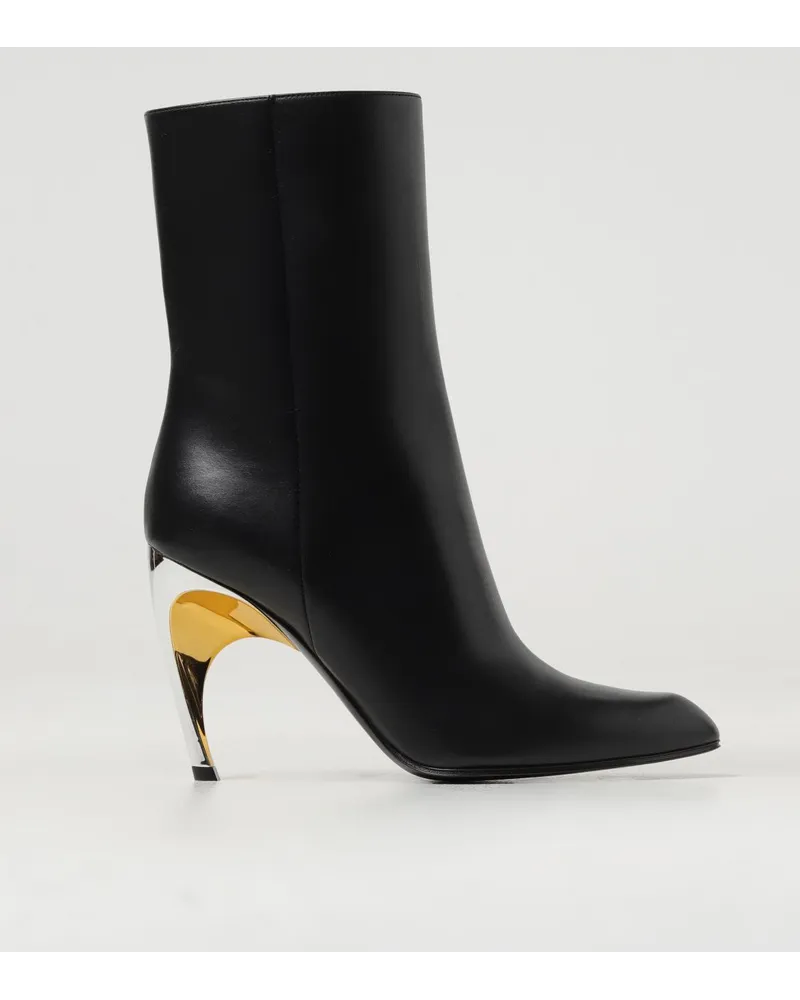 Alexander McQueen Stiefel Schwarz