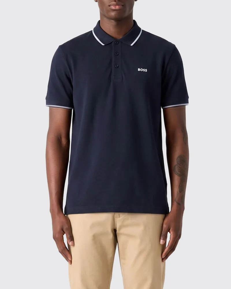 HUGO BOSS Polo herren Navy