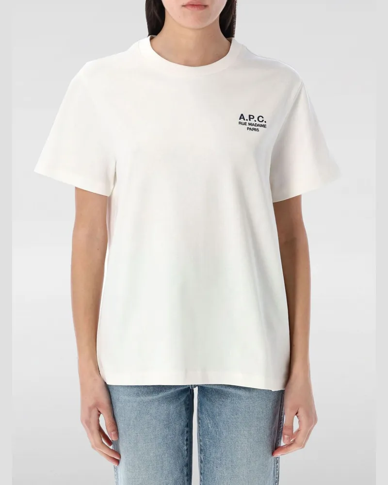 A.P.C. T-shirt damen Weiß