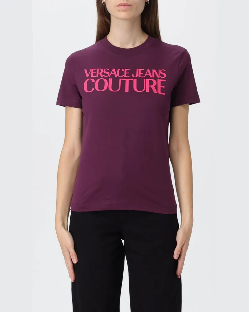 Versace Jeans T-shirt damen Violett