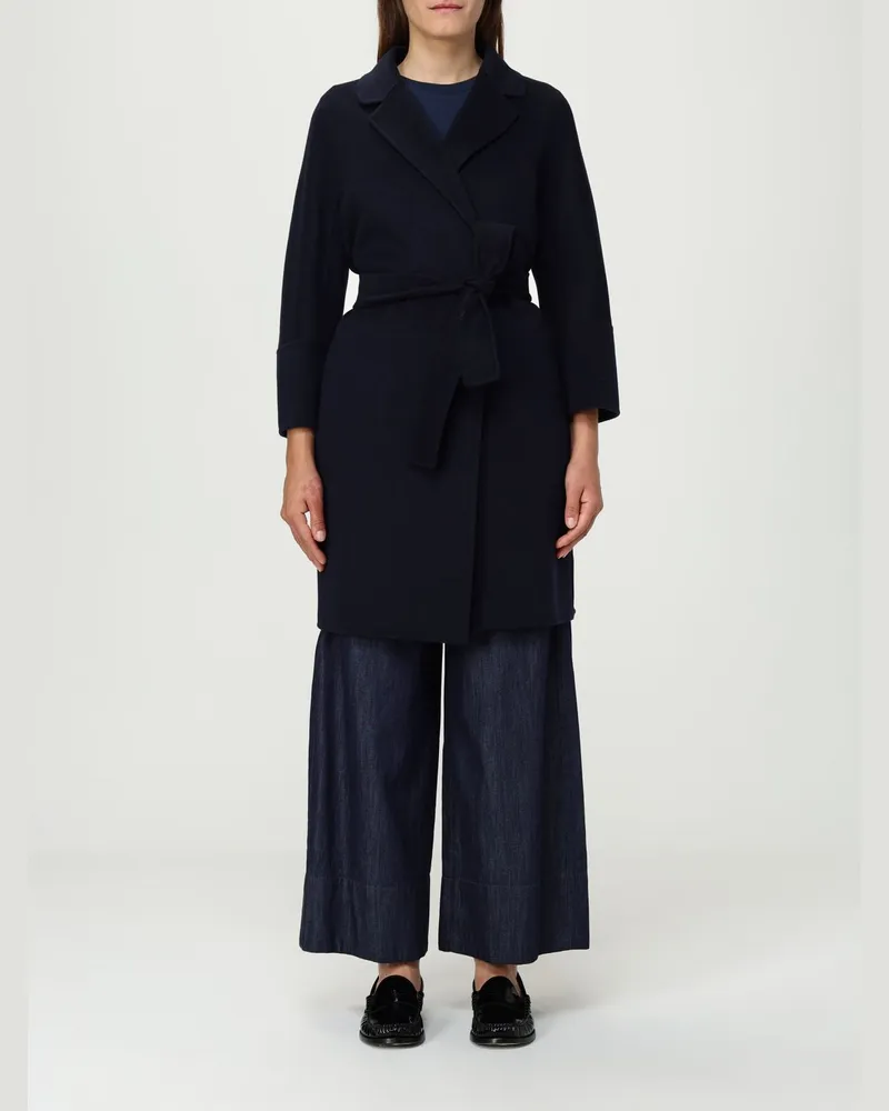 Max Mara Mantel damen Blau