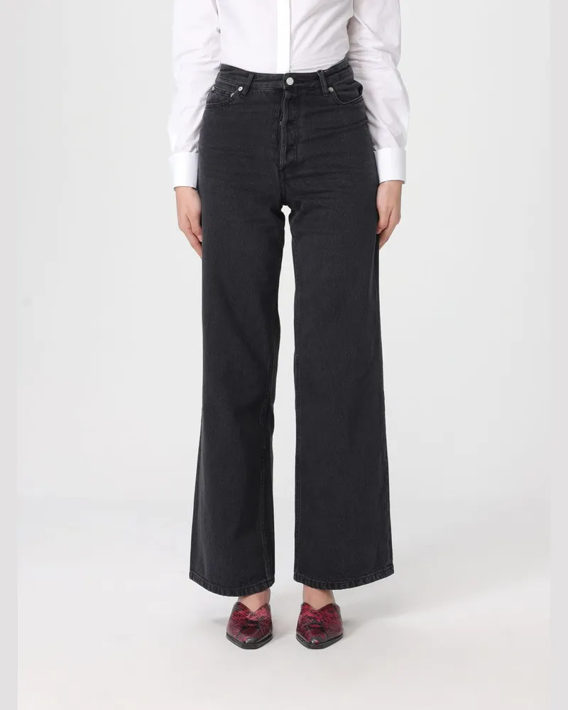 A.P.C. Denim Jeans Schwarz