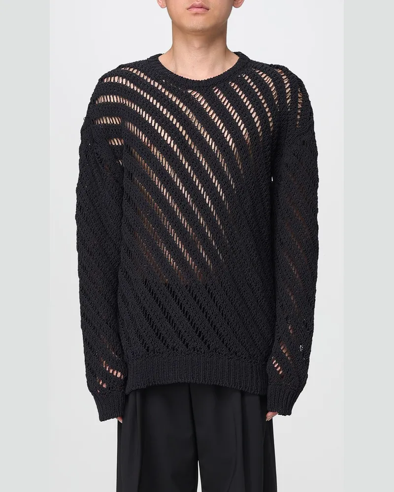 Laneus Sweatshirt herren Schwarz