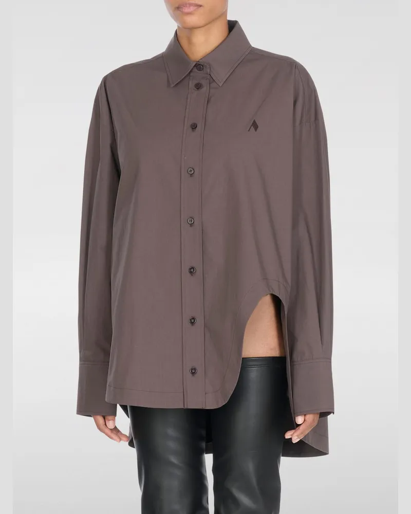 ATTICO Hemdbluse damen Braun