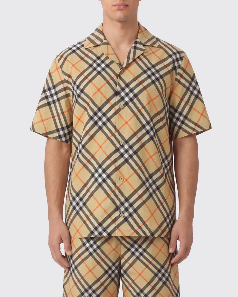 Burberry Hemd herren Sand