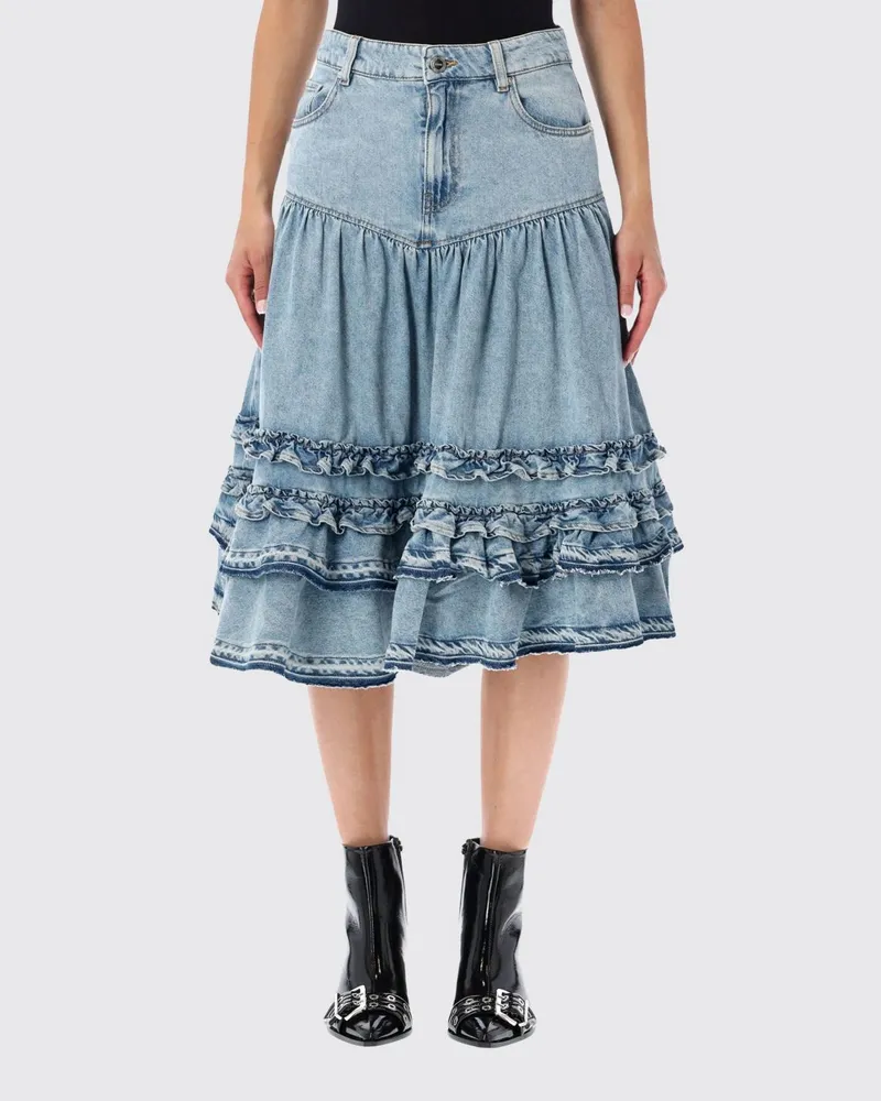 Ganni Rock damen Blau