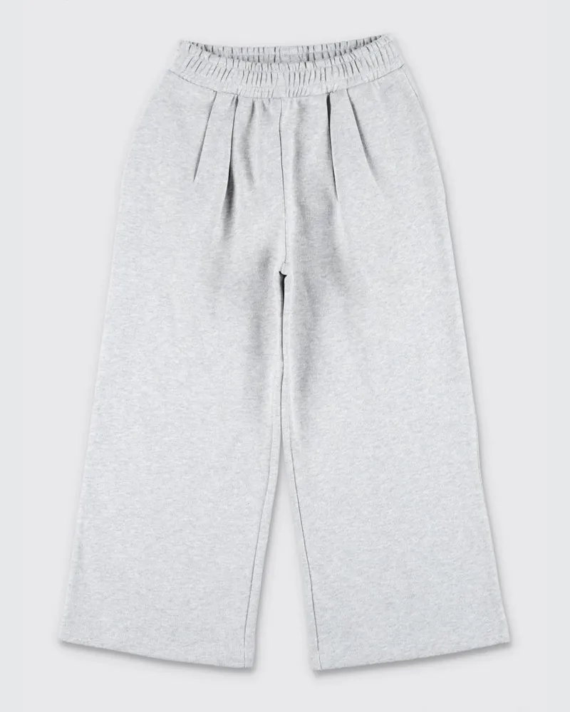 Stella McCartney Kids Weit geschnittene Trainingshose aus Baumwolle für Jungen Grau