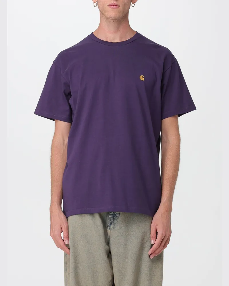 Carhartt WIP T-shirt herren Violett