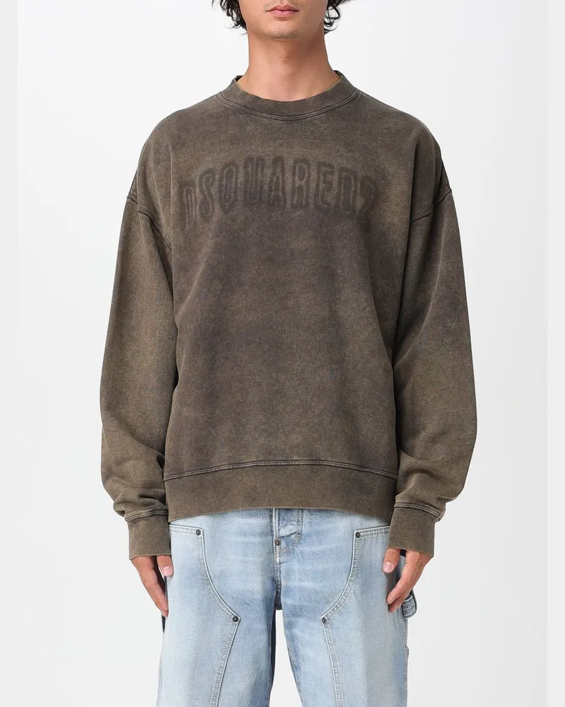 Dsquared2 Sweatshirt herren Braun