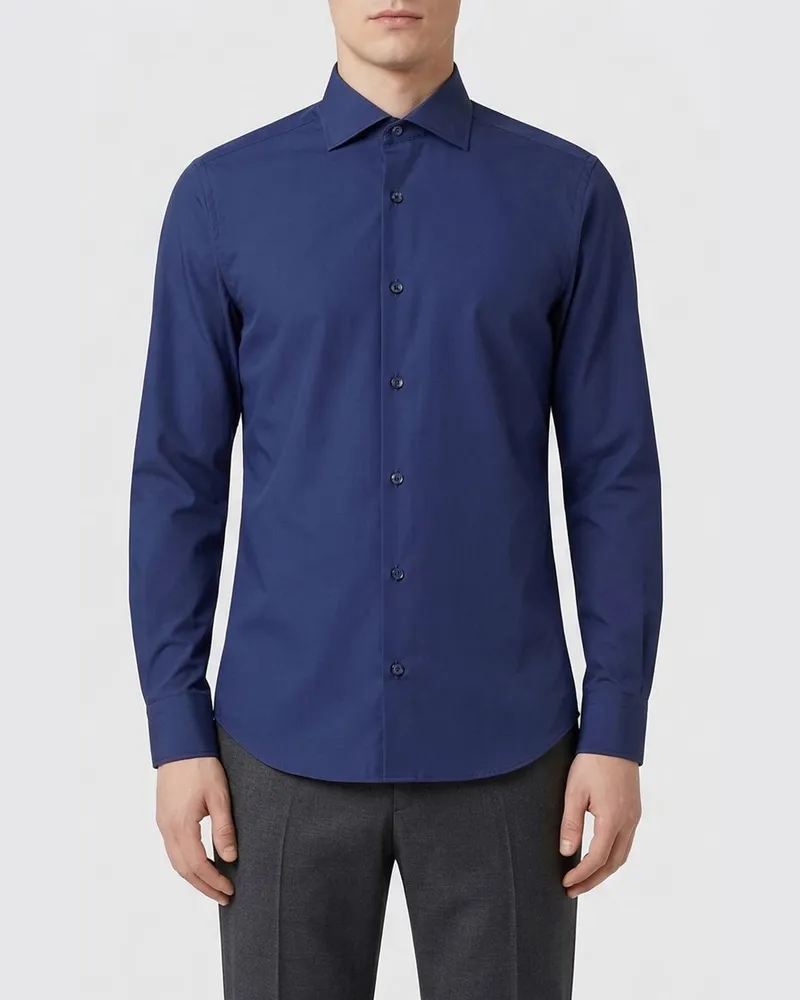 Tintoria Mattei Hemd herren Blau