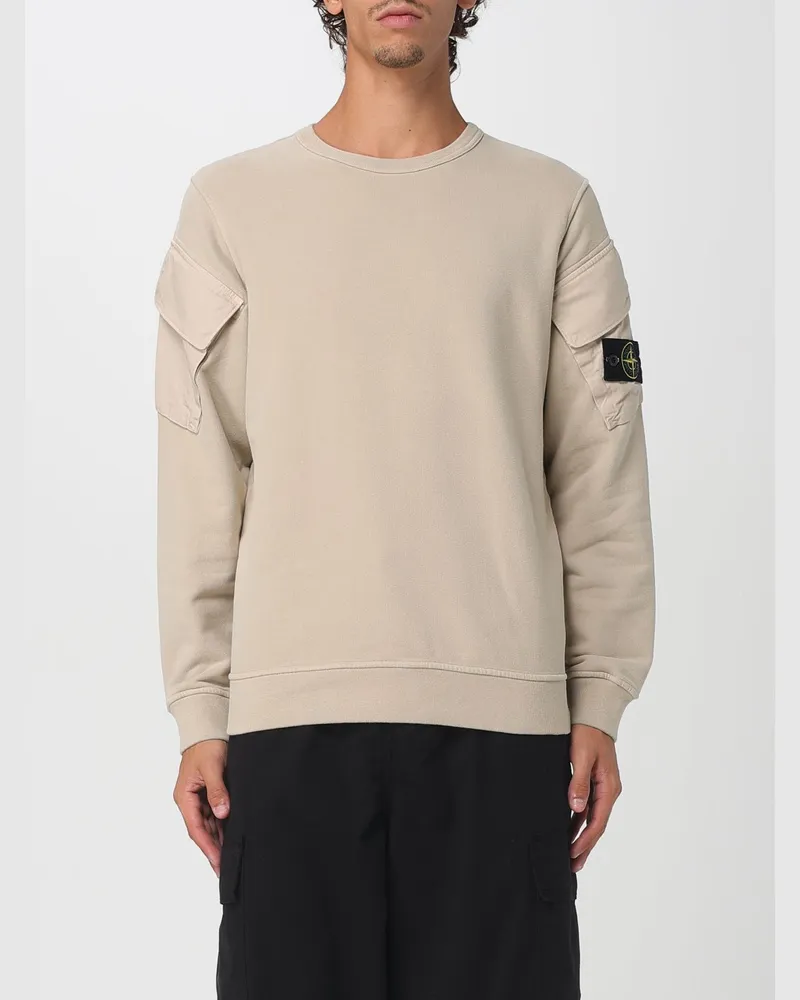 Stone Island Sweatshirt herren Beige