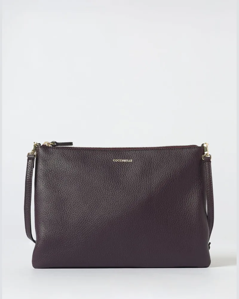 Coccinelle Schultertasche damen Pflaume