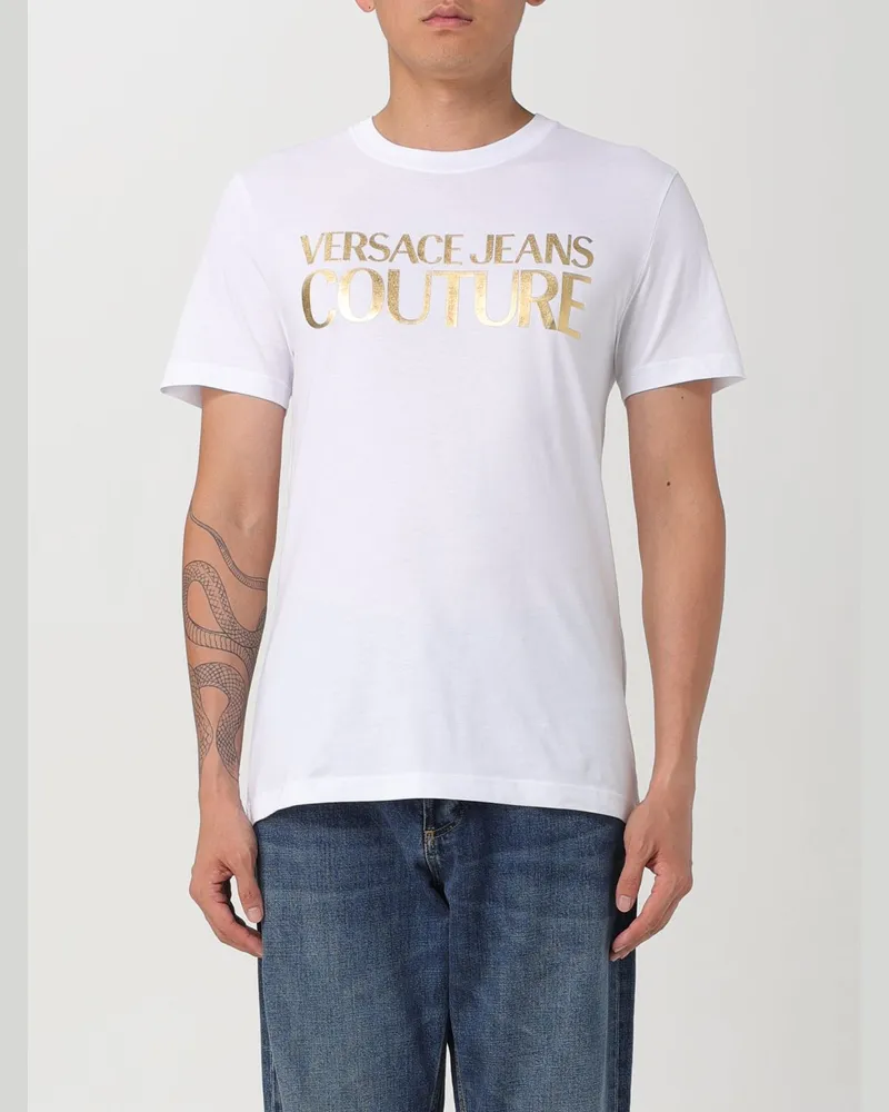 Versace Jeans T-shirt herren Weiß