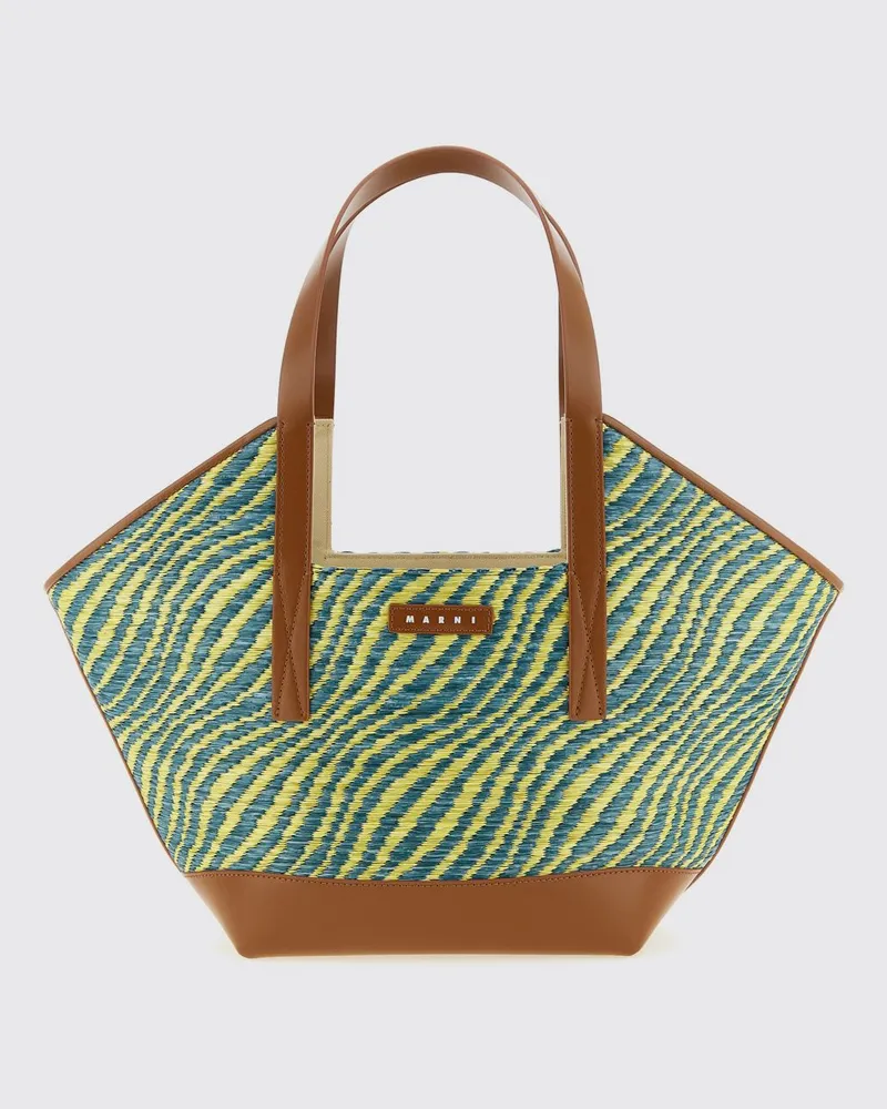 Marni Schultertasche damen Grün