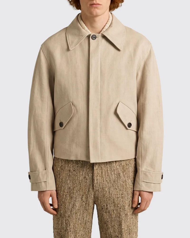 Séfr Baumwoll-Hemdjacke Sand