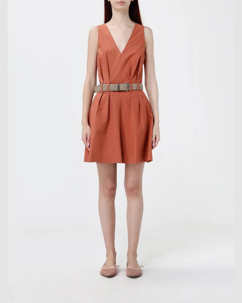 Brunello Cucinelli Kleid damen Orange