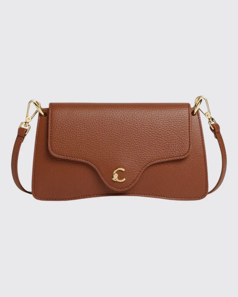 Coccinelle Schultertasche damen Burnt