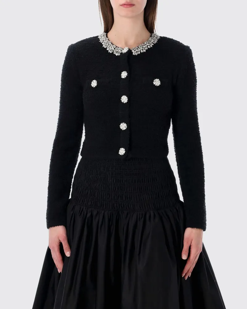 Self-Portrait Pullover damen Schwarz