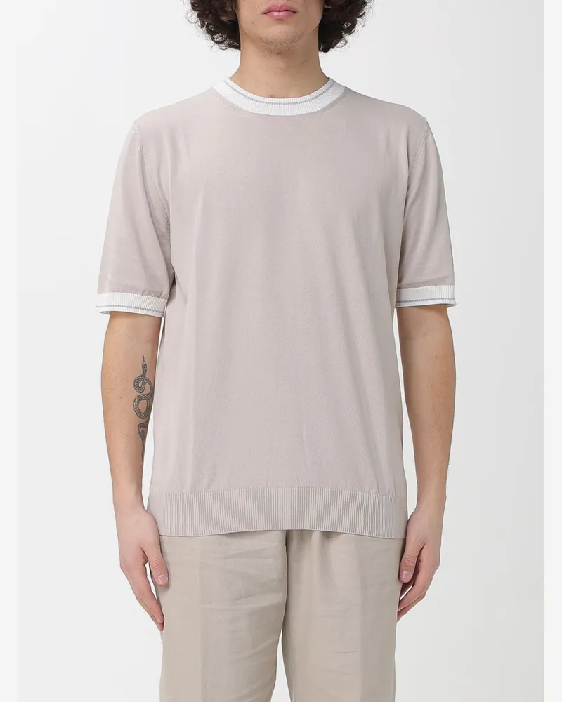 Eleventy T-shirt herren Sand