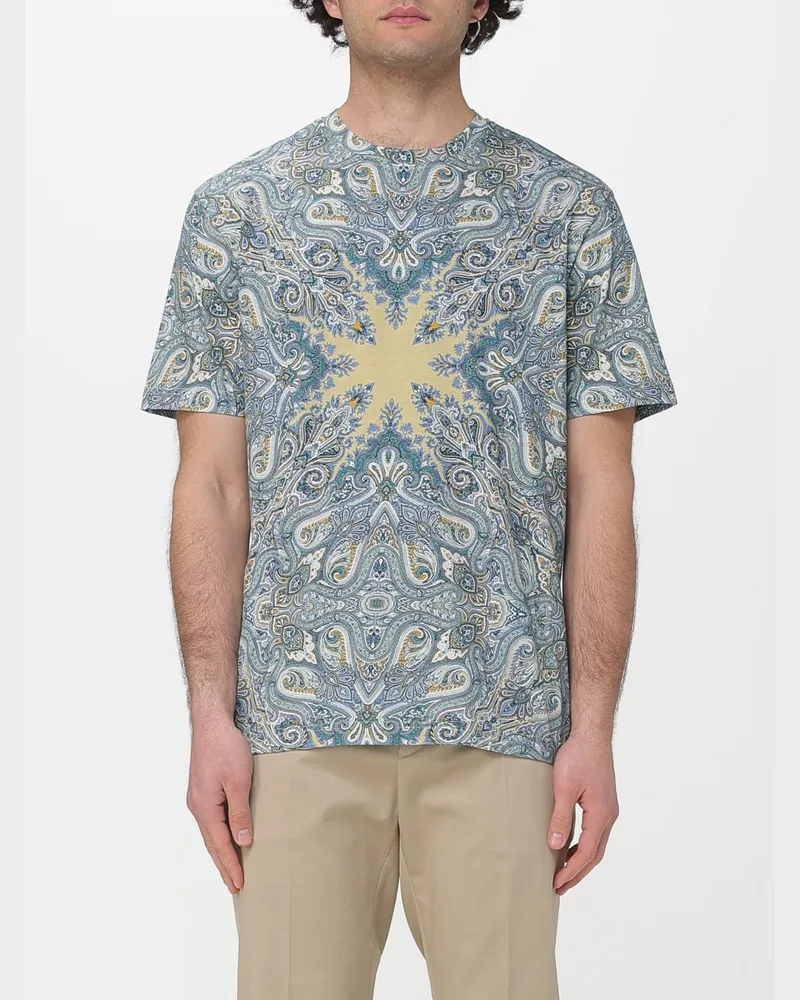 Etro T-shirt herren Grün