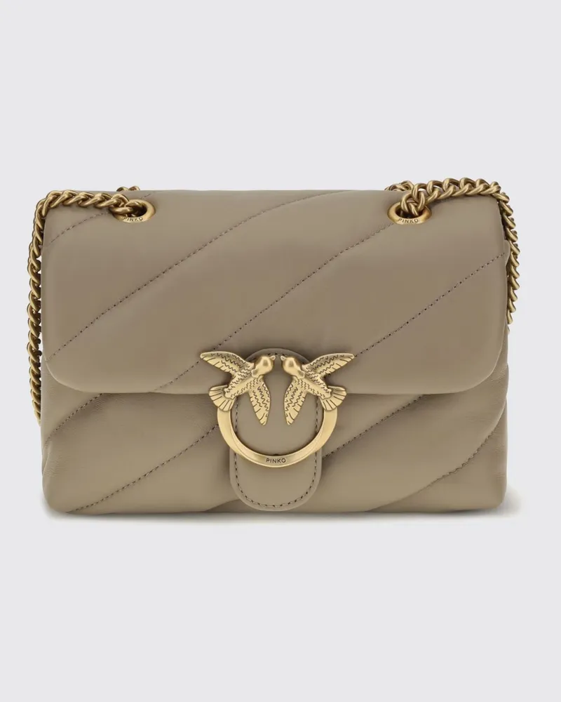 Pinko Schultertasche damen Grau