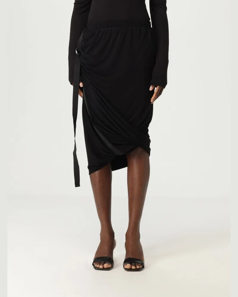 Helmut Lang Rock damen Schwarz