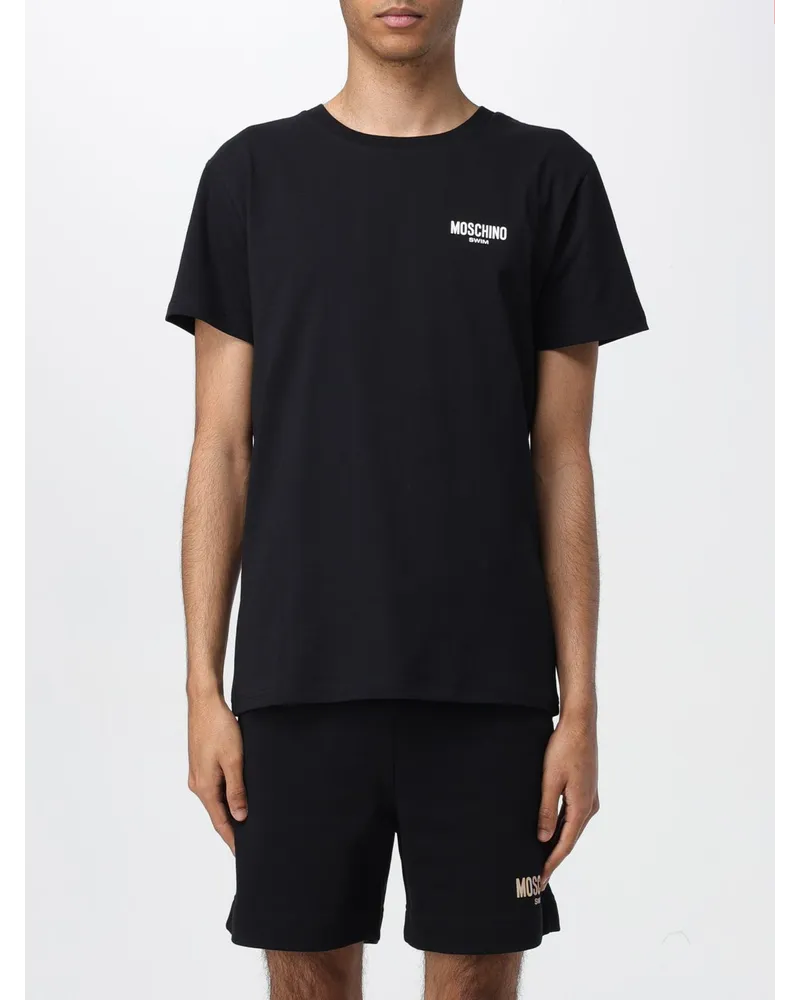 Moschino T-shirt herren Schwarz