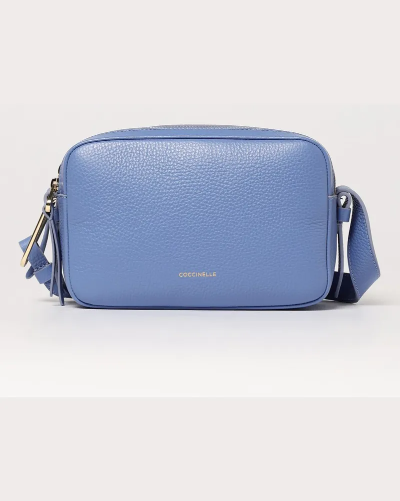 Coccinelle Schultertasche damen Hellblau