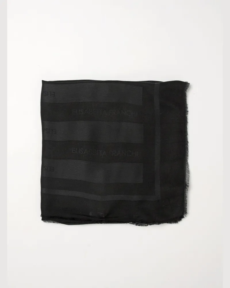 Elisabetta Franchi Schal damen Schwarz