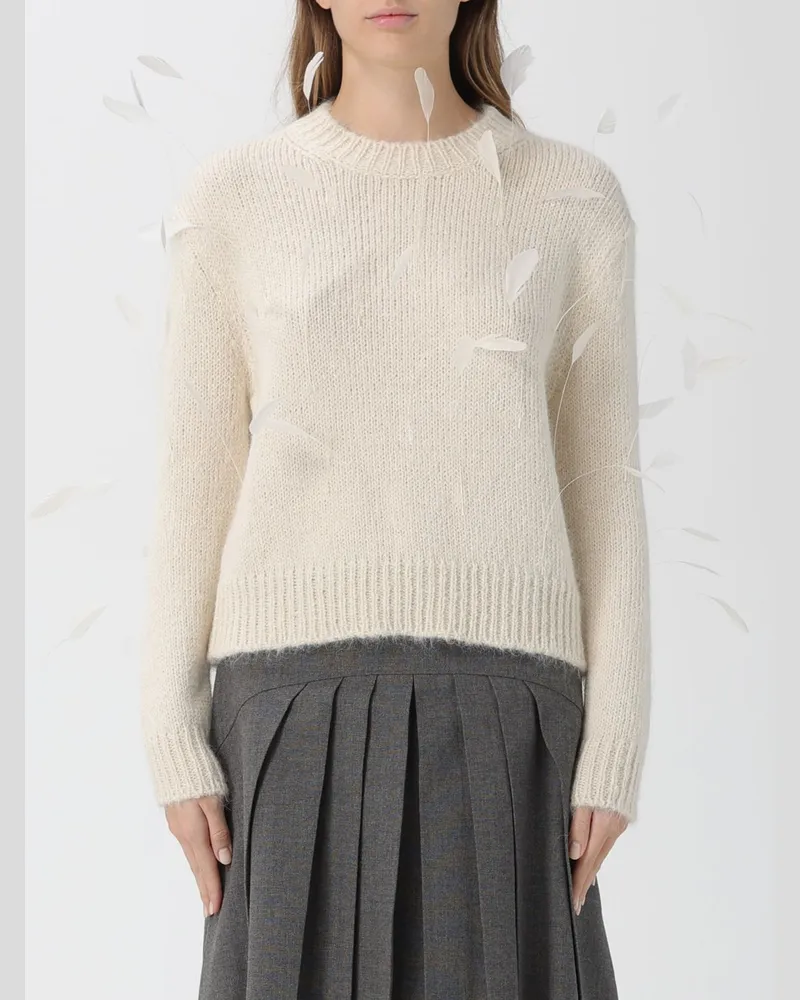 Jil Sander Strickjacke damen Weiß